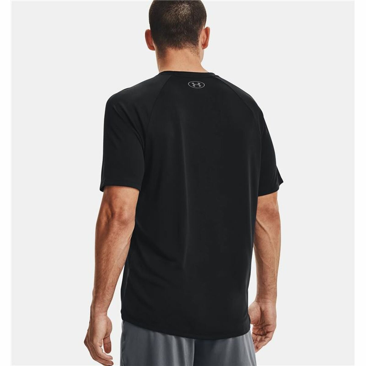 Camiseta de manga corta para hombre Under Armour Tech 2.0 Negra