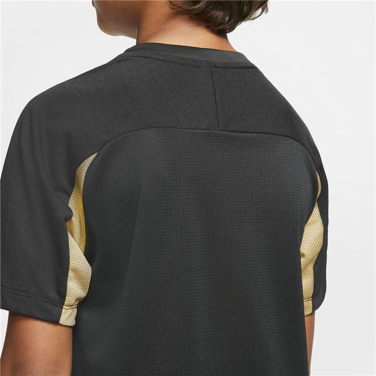 Camiseta de manga corta para hombre Nike Dri-FIT Negra